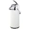 Service Ideas Airpot with Lever Lid, 2.5 Liter, Stainless vacuum insulated. White ENALS22SCHWH - alternate 1
